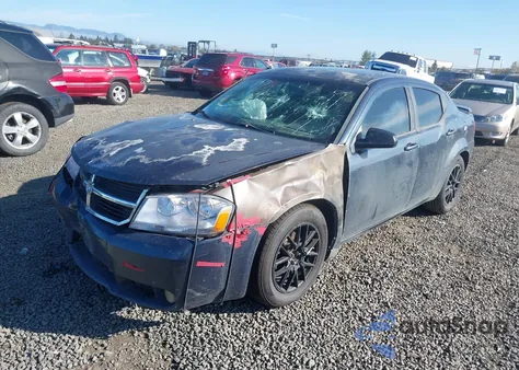 2008 Dodge Avenger Sxt from USA, damaged, VIN 1B3LC56KX8N229912